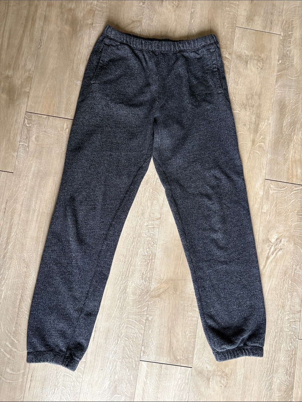 Roots Charcoal Grey Fleece Joggers Size Small